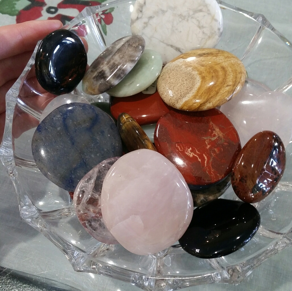 Mystery Bundle of Four Tumbled Crystals